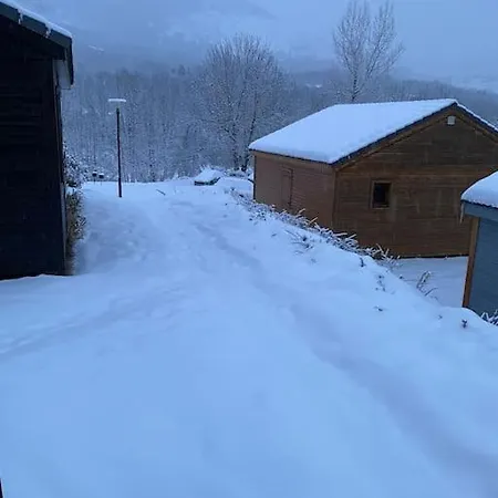 Σαλέ Chalet Cosy Avec Piscine Dans La Residence Ignaux - Ax Les Thermes Ignaux